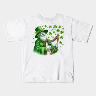 Saint Patrick Harp. Kids T-Shirt